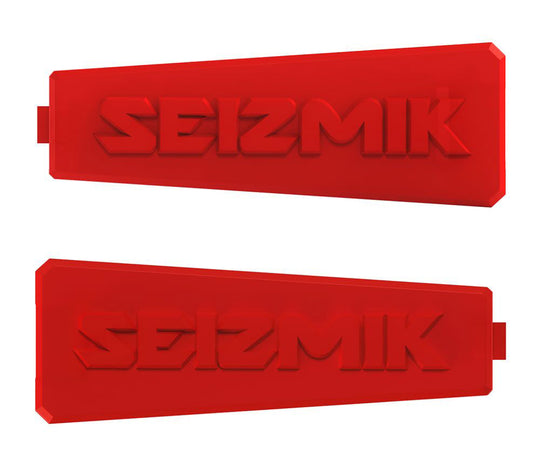 Seizmik Strike Side Mirror Color Insert Kit - Red