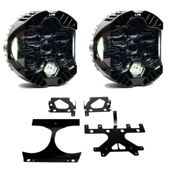 Baja Designs DOT LP6 LED Headlight Kit - 2015-2024 Harley-Davidson Road Glide