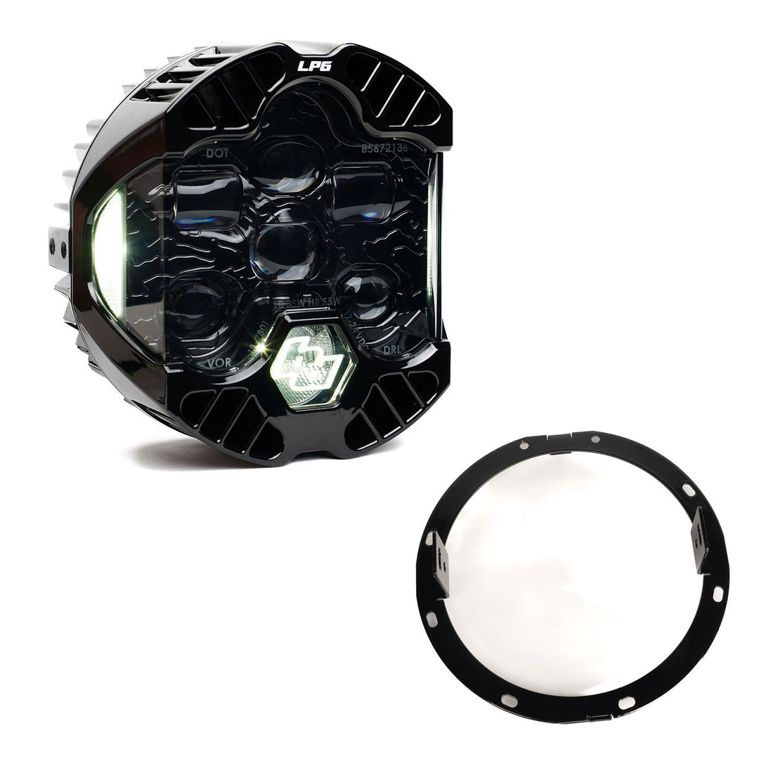 Baja Designs DOT LP6 LED Headlight Kit - 2014-2023 Harley-Davidson Street Glide