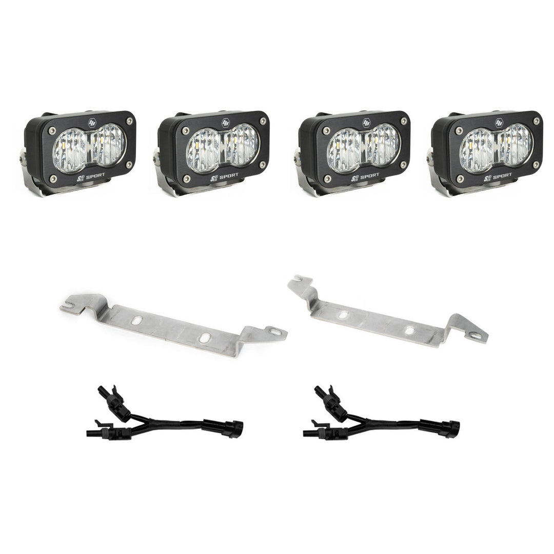 Baja Designs S2 Sport Fog Pocket Kit - 2025+ Toyota 4Runner