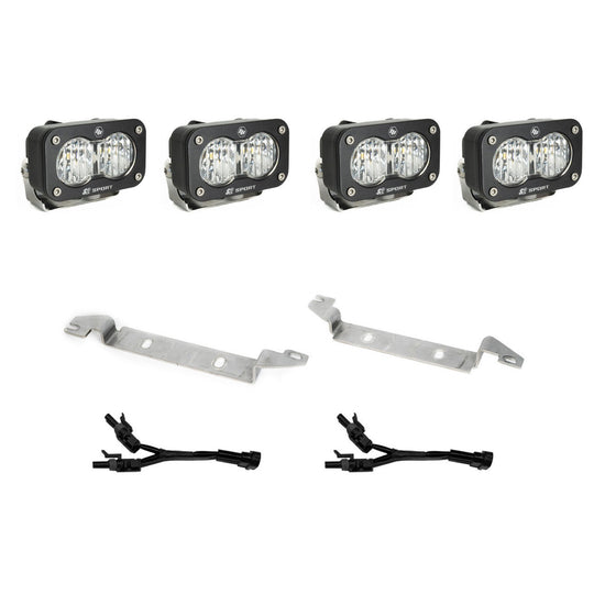 Baja Designs S2 Sport Fog Pocket Kit - 2025+ Toyota 4Runner