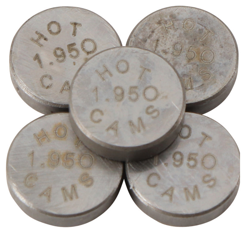 Hot Cams 7.48 x 1.950mm valve shim kit 5 pack
