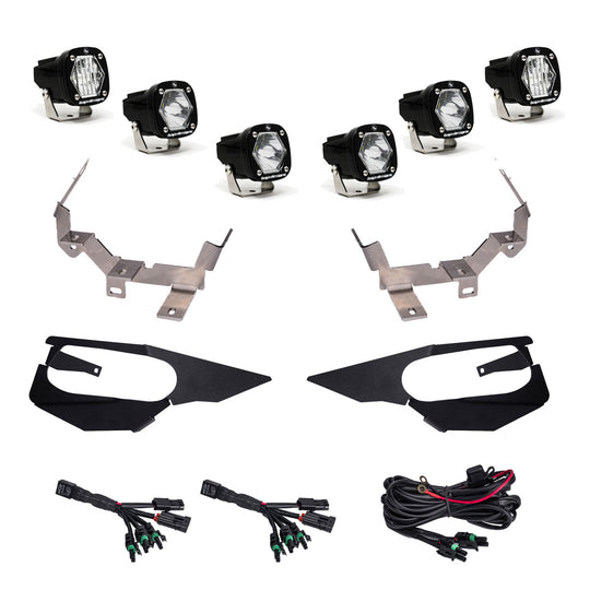 Baja Designs S1 LED/Laser Headlight Kit - 2023-2024 Kawasaki Teryx KRX 1000