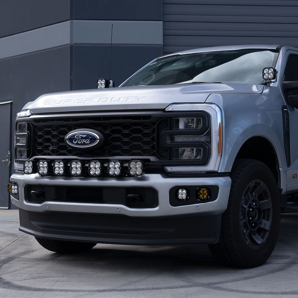 Baja Designs 7XL Linkable Bumper Light Kit - 2023+ Ford F-250, F-350 Super Duty w/Upfitter