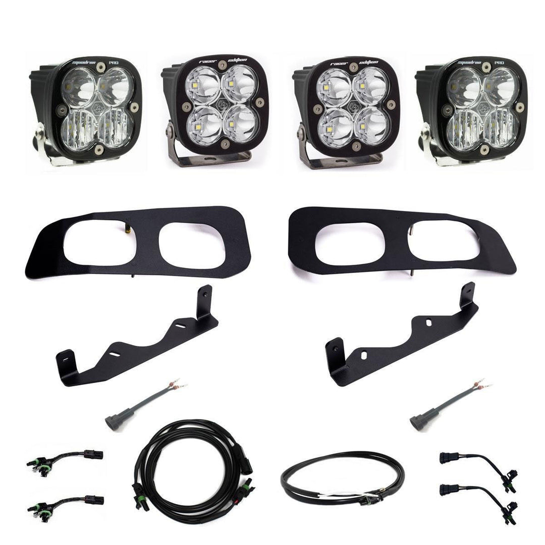 Baja Designs Unlimited Fog Pocket Kit - 2023+ Ford F-250, F-350 Super Duty w/Upfitter