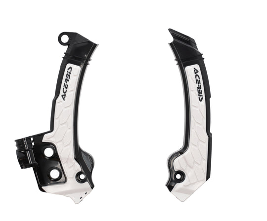 Acerbis X-Grip Frame Guard X-Grip Guard HUS Black and White (2979601007)