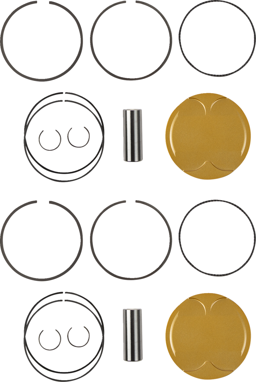 JE Pistons Ultra Series Piston Kit - Honda Pioneer 1000 21-22 / Talon 1000I 19-22 / Talon 1000X 19-22 - 92.00 mm 11.0:1 CR