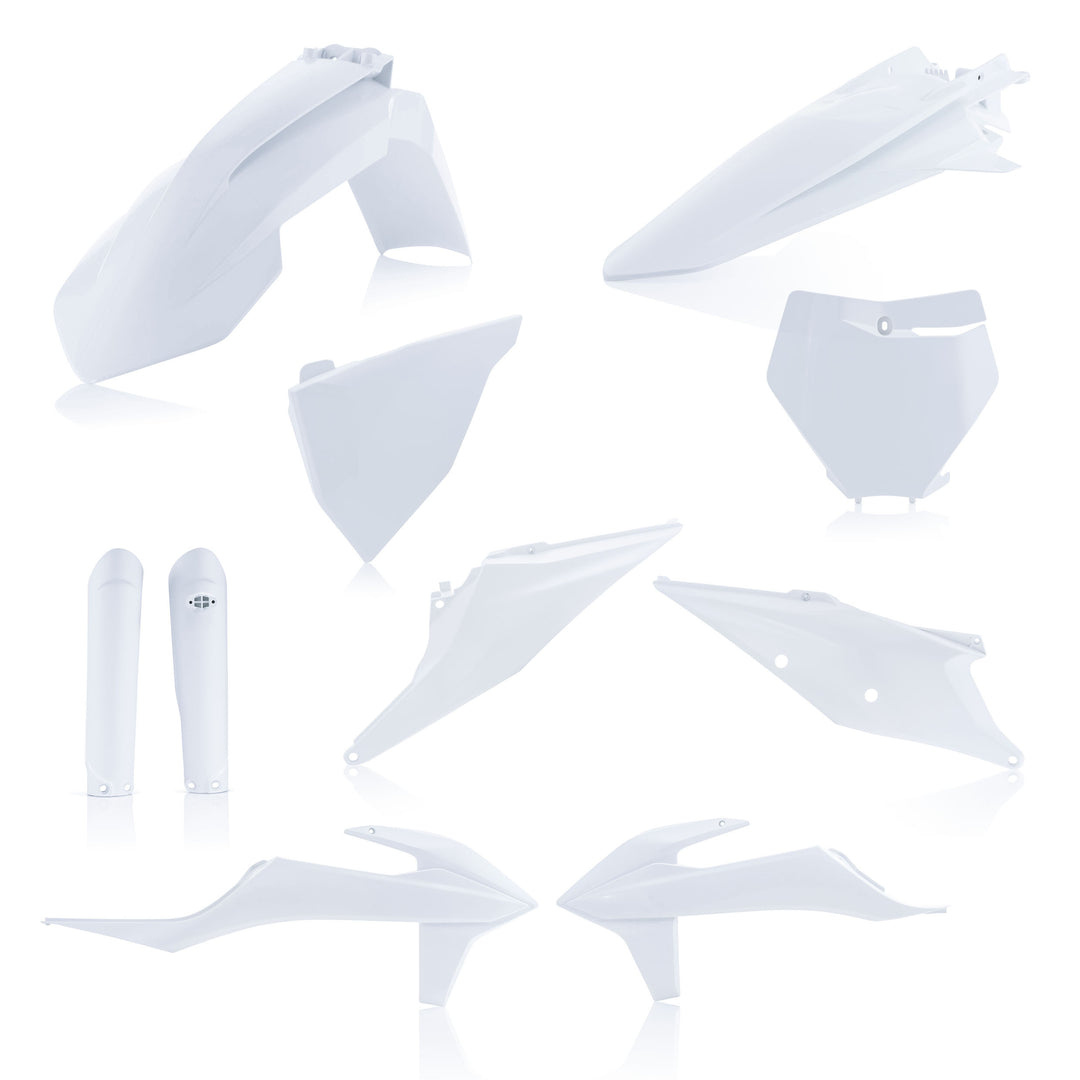 Acerbis Full Plastic Kit Kit White (2726496811)