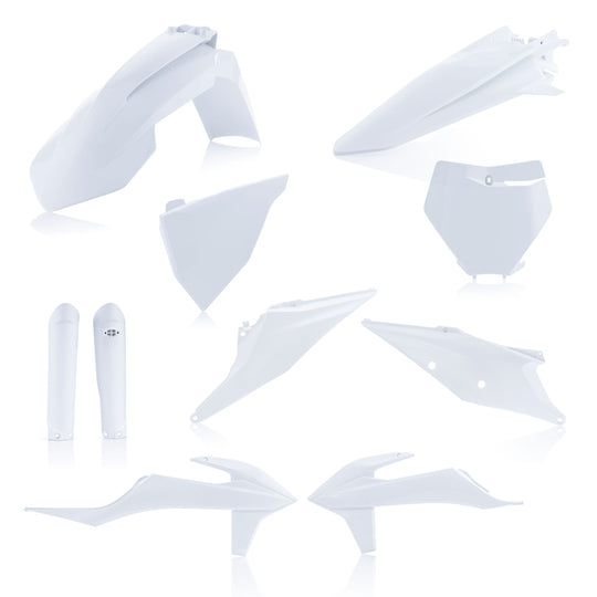 Acerbis Full Plastic Kit Kit White (2726496811)