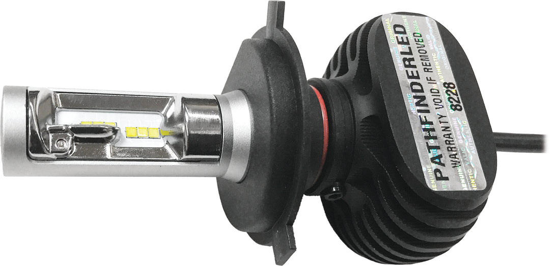 Pathfinder Rugged Fanless LED Headlight Bulb - 4000 Lumen - H4