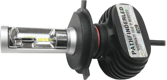 Pathfinder Rugged Fanless LED Headlight Bulb - 4000 Lumen - H4