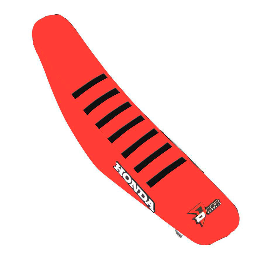 D-Cor Seat Cover Cover Red with Black Ribs (30-10-505)