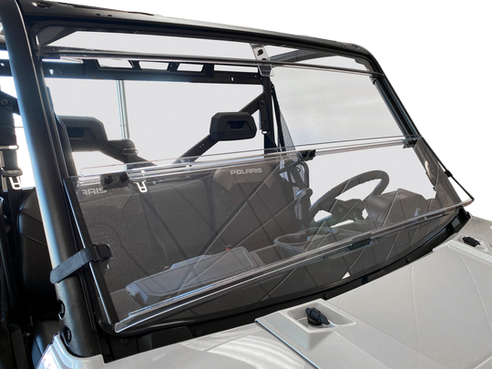 Open Trail Folding UTV Windshield - Polaris Ranger - Ranger XP 900 / XP 1000 2013-2022