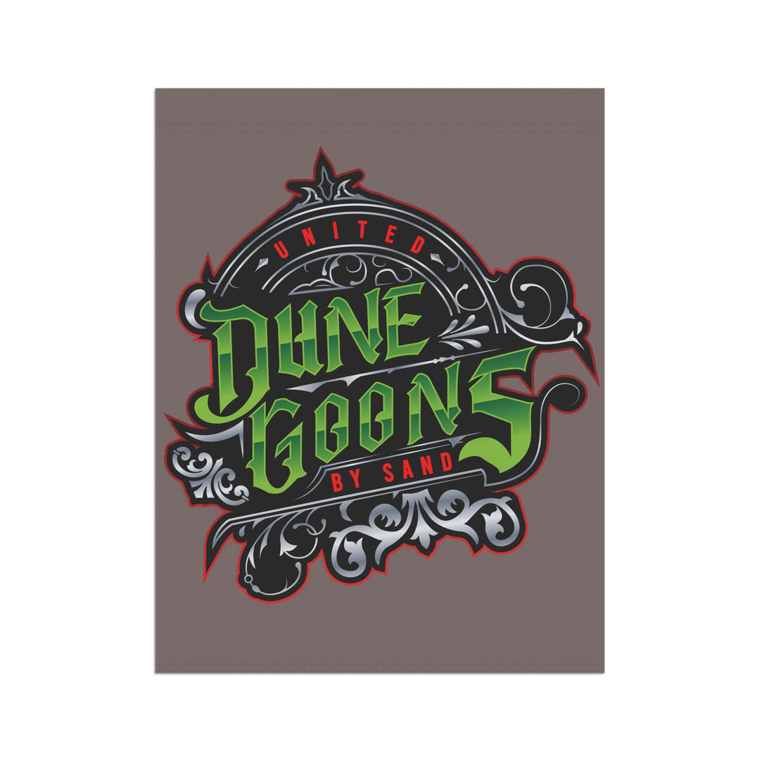 Banner Flag Camp Ground Dune Goons 2024 Logo