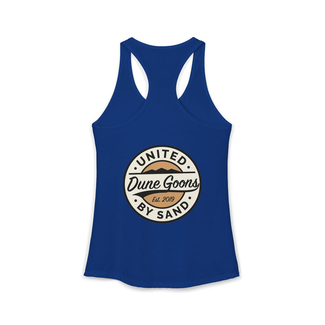 Dune Goons 2026 Logo Tank Top — Women's Racerback