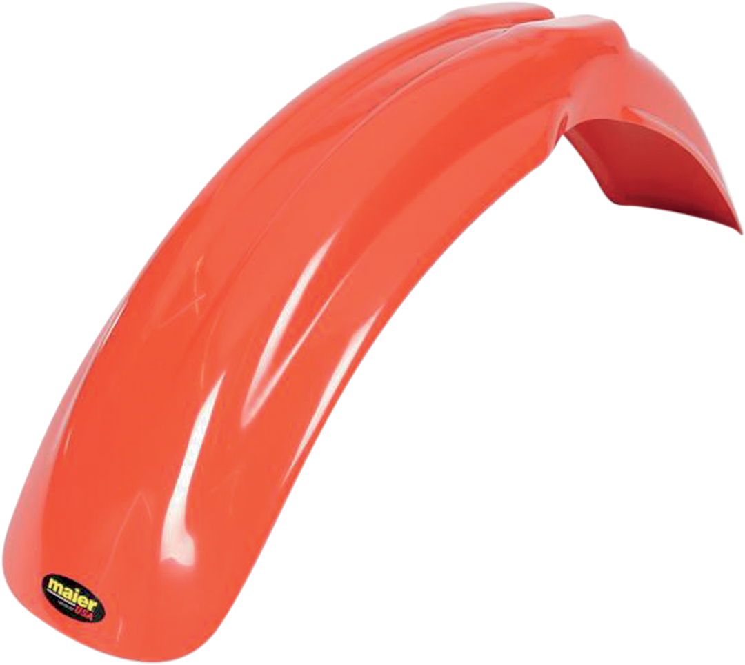 Maier Replacement Front Fender Orange - Honda CR250R and More