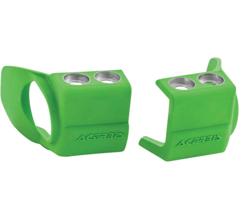 Acerbis Fork Shoe Protectors - Honda CRF / Kaw KX-F - Green