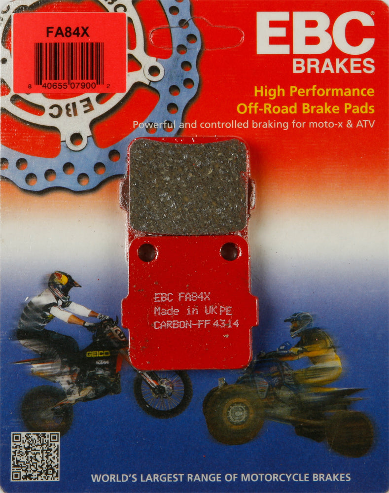 EBC Brake Pads FA84X Carbon X (Banshee 1987-2006)