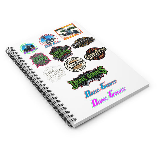 Dune Goons Every Logo Spiral Notebook - Ruled Line