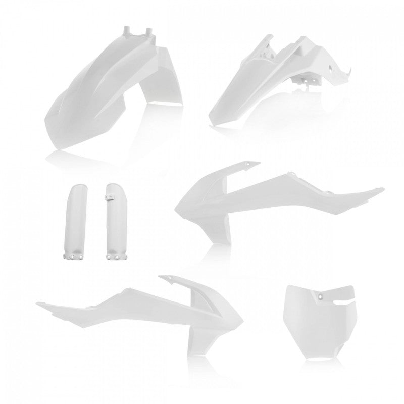 Acerbis Plastic Kit - 19+ KTM SX65 / GG MC65 (No Airbox) - White