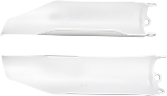 Acerbis Fork Covers Lower White - Honda CRF450R and More