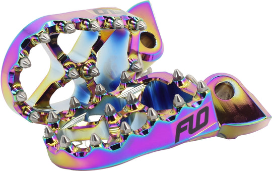 Flo Motorsports Pro Series Footpegs PRO Series Foot Pegs JET Fuel (FPEG-793-JET)