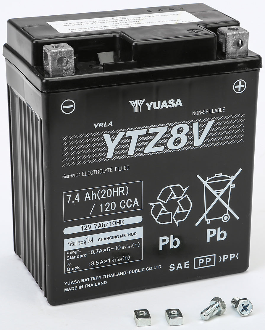 Yuasa Factory Activated Battery YTZ8V