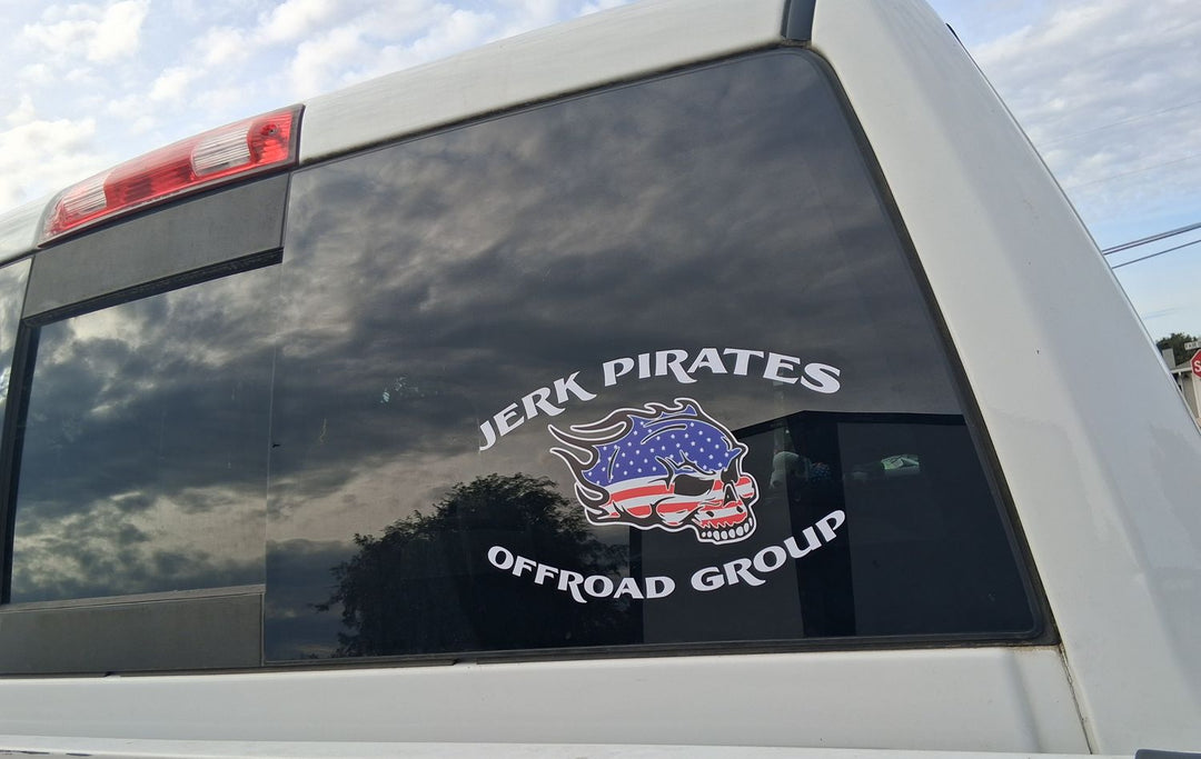 JERK PIRATES STICKER