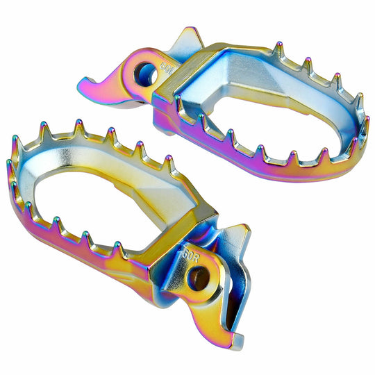 Zeta Max Footpegs Oilslick (ZE93-2605)