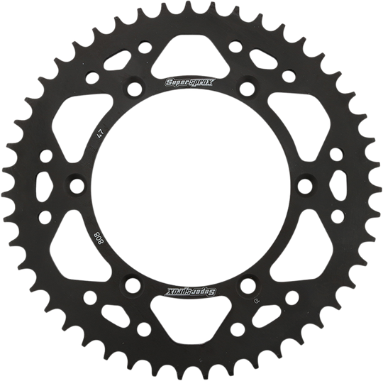 Supersprox Steel Rear Sprocket 47 Tooth - Suzuki RM125 and More