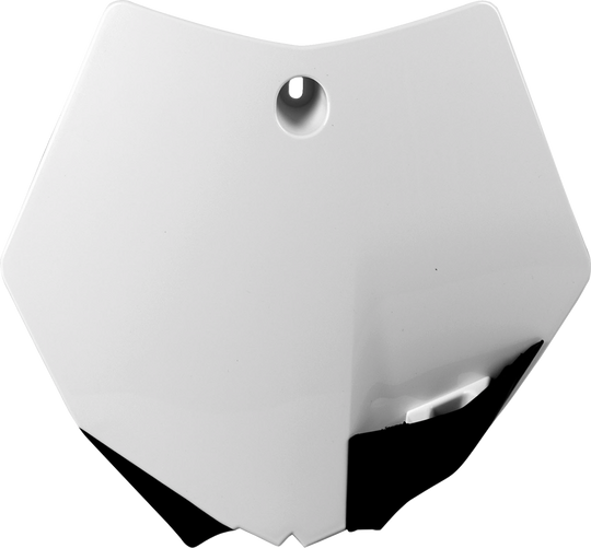 Polisport Number Plate White - KTM 65 SX 2009-2015