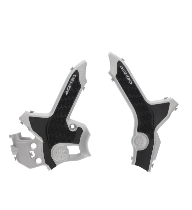 Acerbis X-Grip Frame Guards - 21+ Honda CRF300L - Gray/Black
