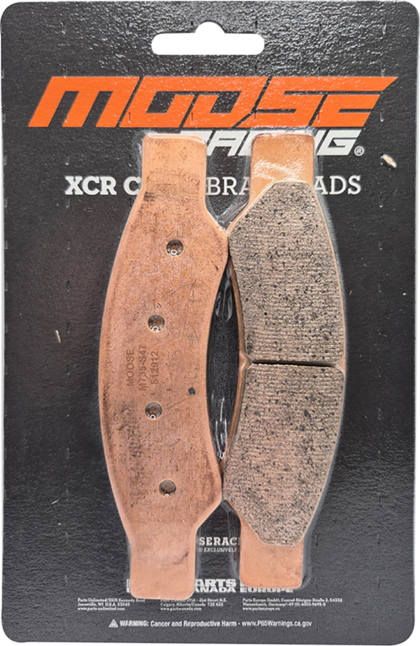Moose Racing Brake Pad Rear - Can-Am 2024