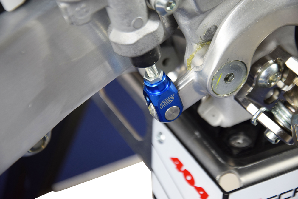 Scar Racing Rear Brake Clevis Blue - Yamaha WR250F and More