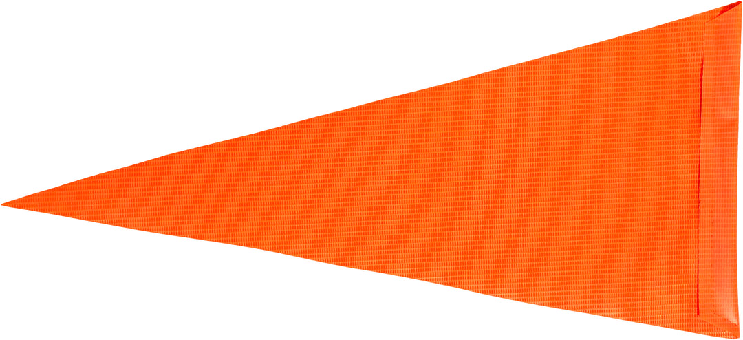 Replacement Safety Flag Pennant - Orange 8 x 12 in