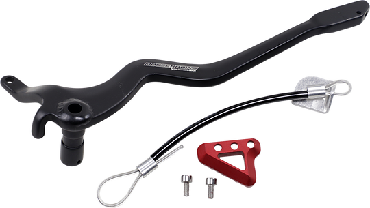 Moose Racing Brake Pedal Red - Honda CRF230F 2007-2015