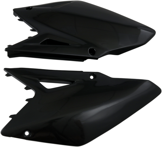 UFO Plast Side Panels Black - Suzuki RM-Z450 2008-2017