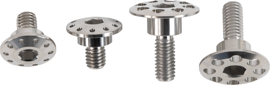 Works Connection Bolt Kit Rear Master Cylinder/Shouldered 2 Pack - Honda CRF450R and More