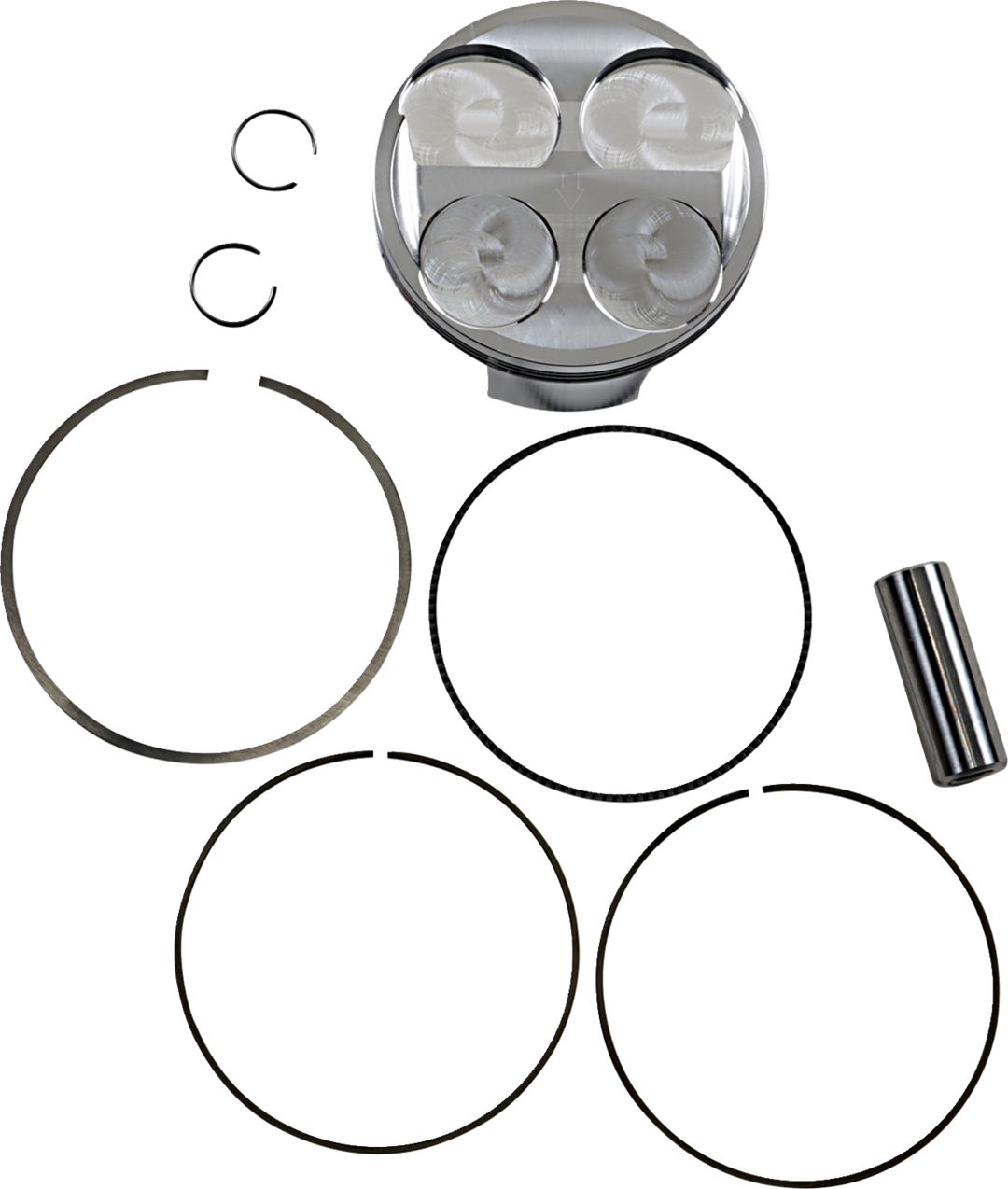 JE Pistons Pro Series Piston Kit - Honda TRX450R 06-14 - 96.00 mm 13.5:1 CR