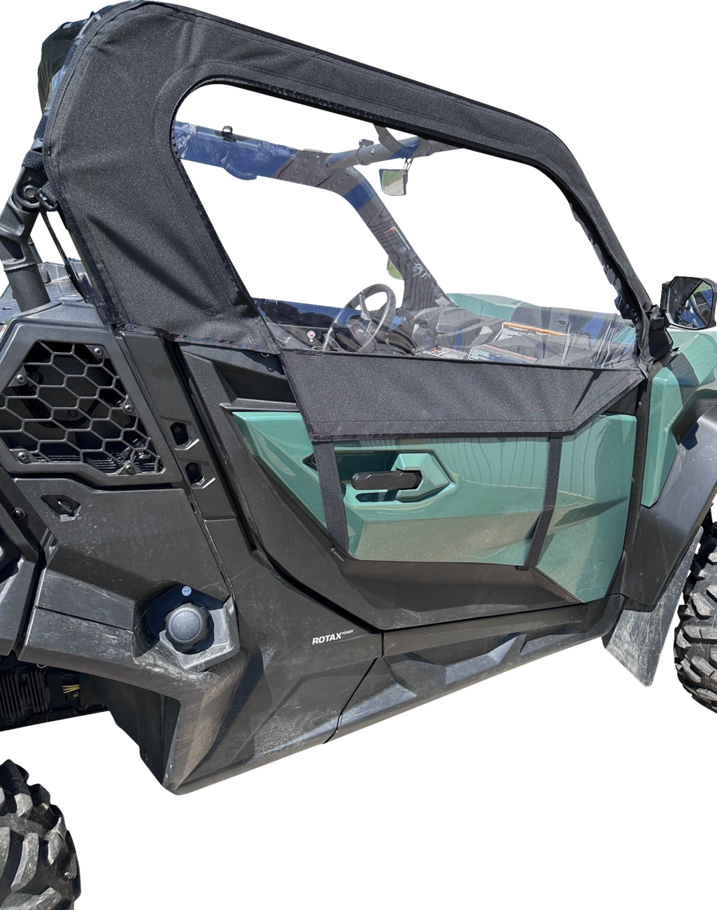 Moose Racing Side Enclosures Black - Can-Am 2019-2023