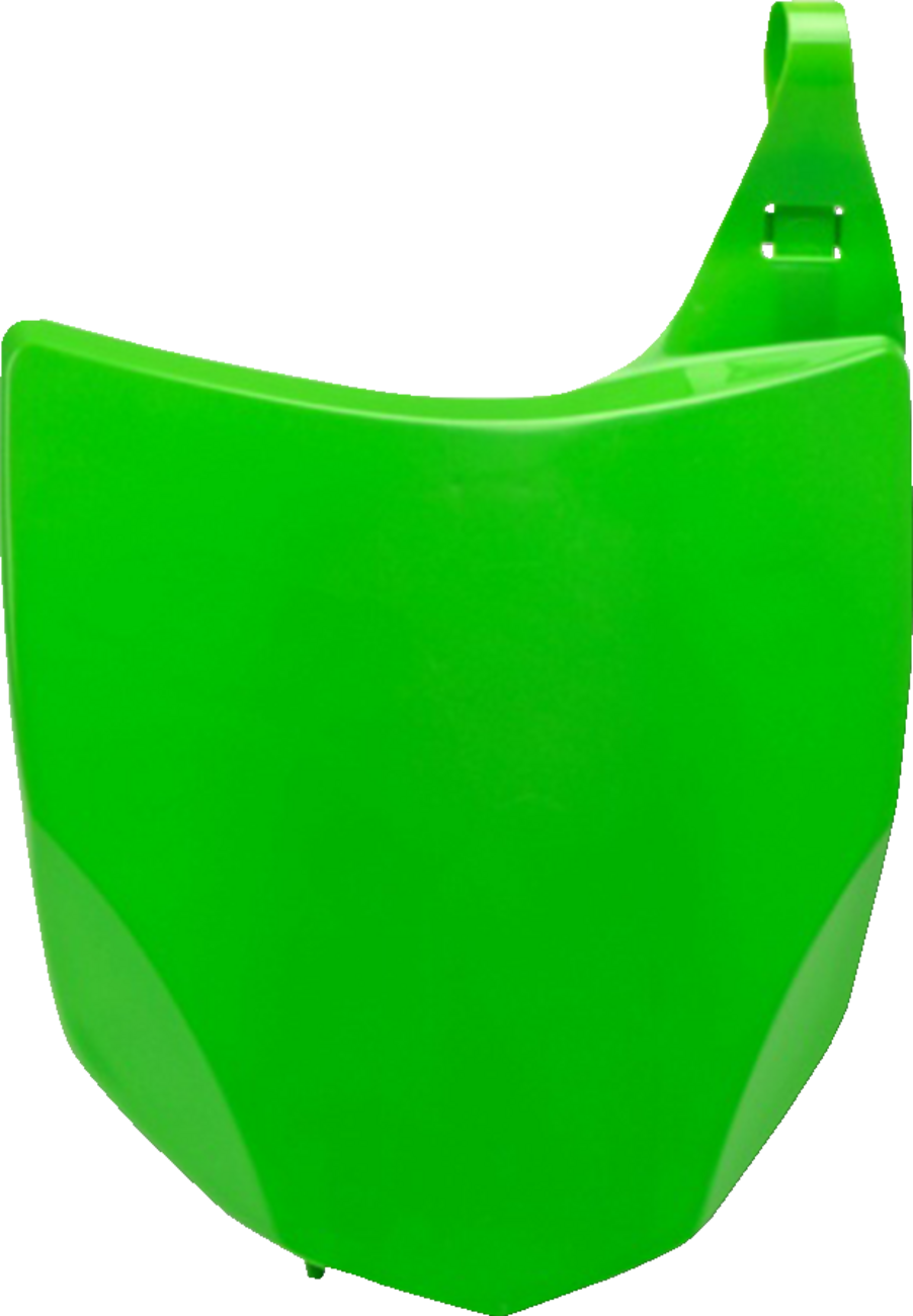 Polisport Number Plate Green - Kawasaki KX250F 2013-2016