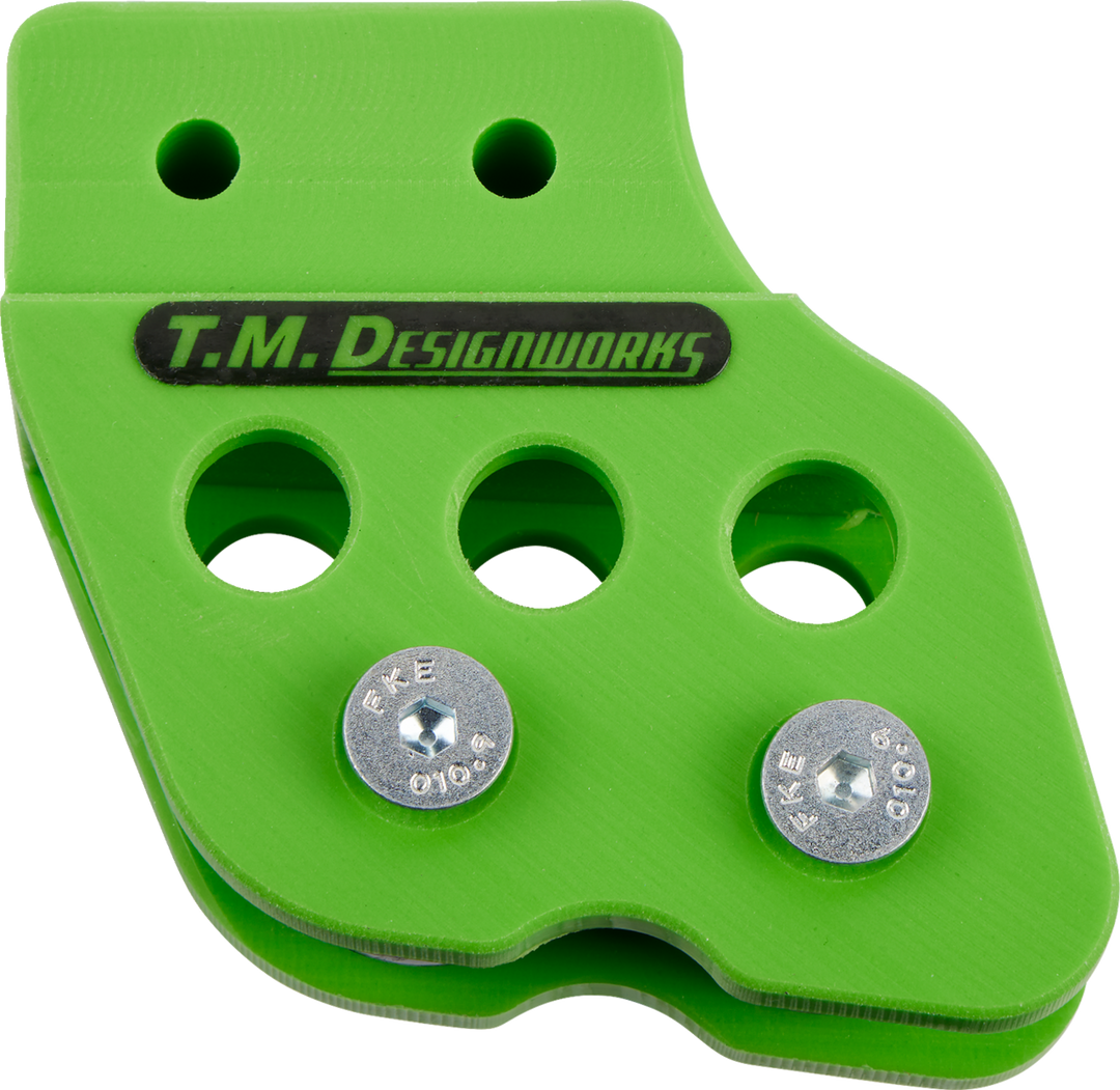 TM Designworks Chain Guide Green - Yamaha Banshee and More