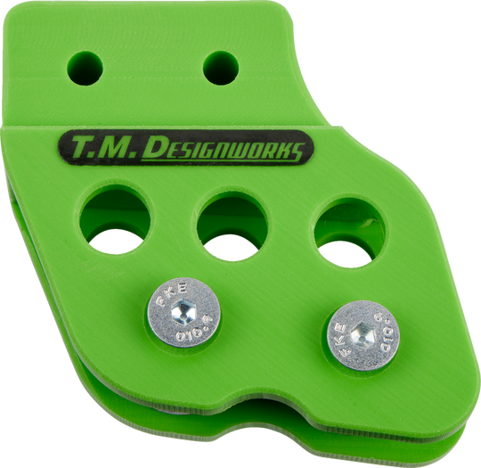 TM Designworks Chain Guide Green - Yamaha Banshee and More
