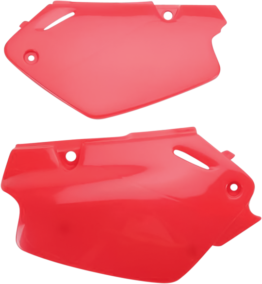 UFO Plast Side Panels Red - Honda CR80R 1996-2002