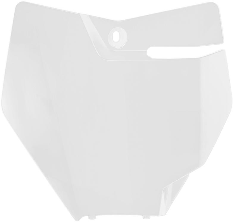 Acerbis Front Number Plate White - KTM 85 SX 2018-2024