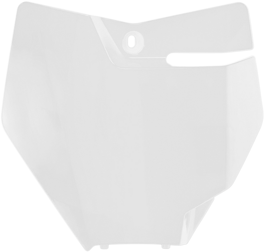 Acerbis Front Number Plate White - KTM 85 SX 2018-2024