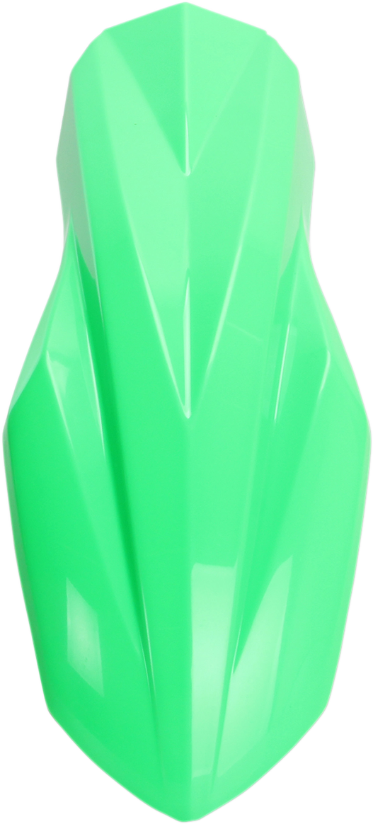 UFO Plast Front Fender Green - Kawasaki KX250F 2017