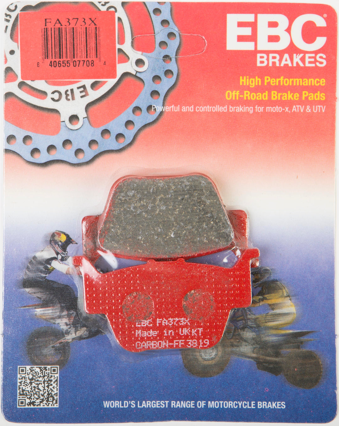 EBC Brake Pads FA373X Carbon
