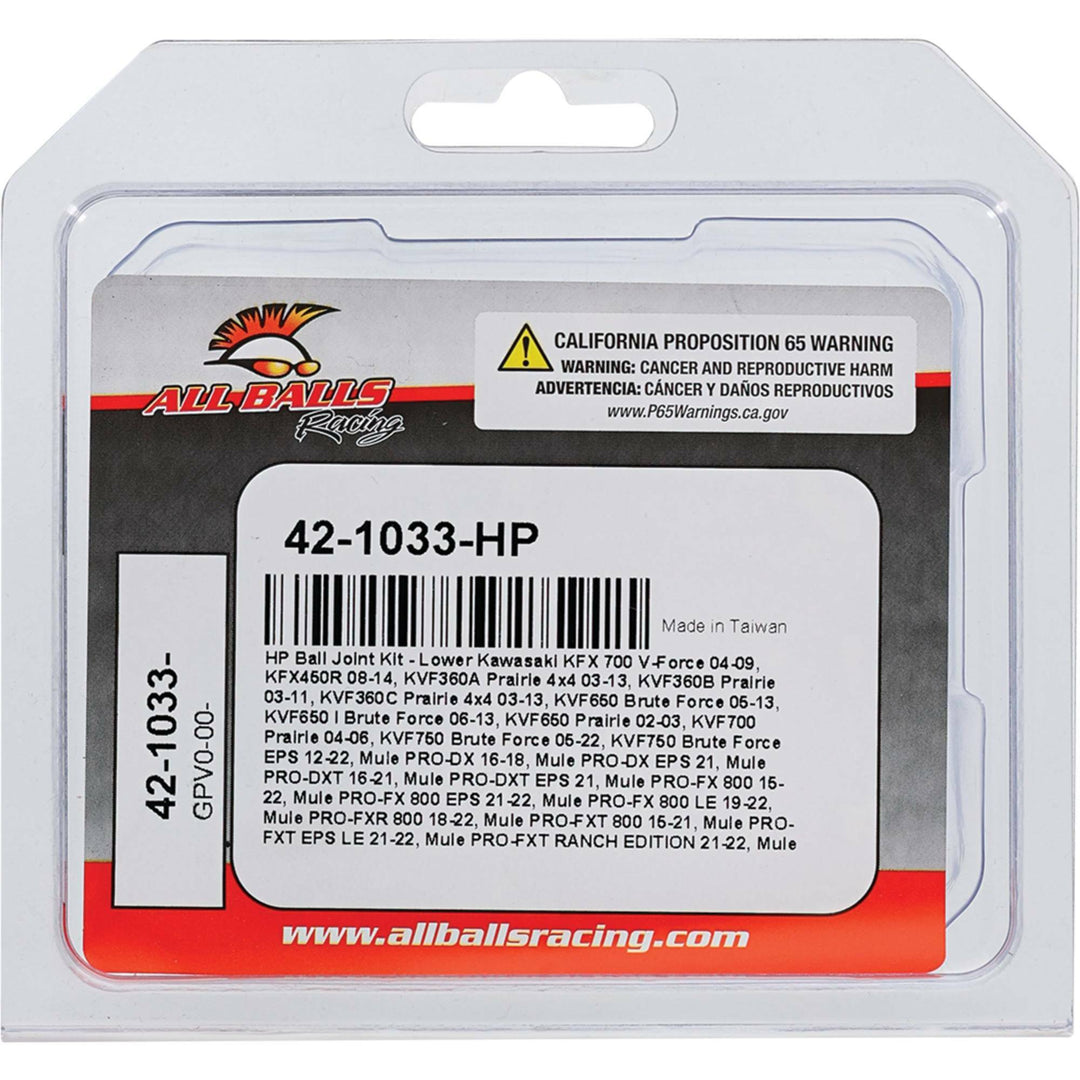 All Balls High Performance Ball Joint Kit