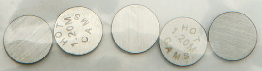 Hot Cams Valve Shim Refill 9.48mm 5 Pack 1.20mm
